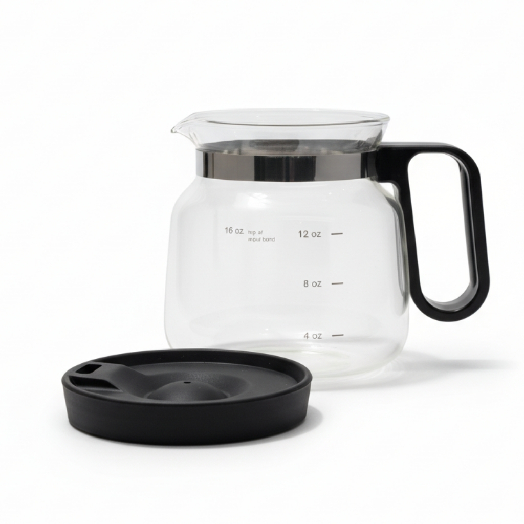 16 OZ Glass Coffee Mug