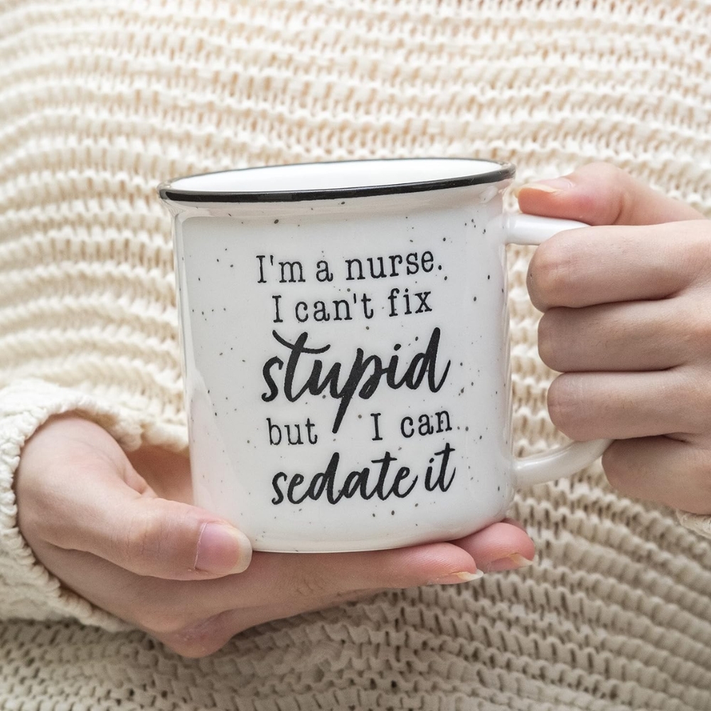 I'm a Nurse Mug 11 Ounce, Funny Nurse Coffee Mug