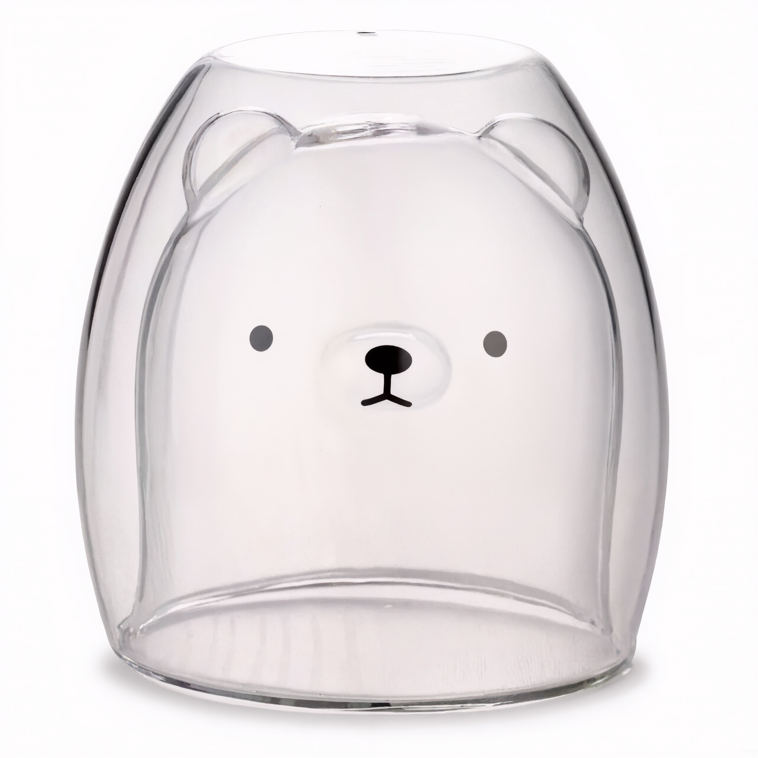 Bear Design Double Layer Coffee Mug