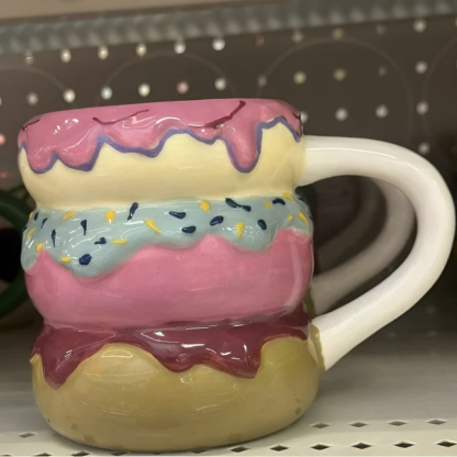 16oz Stoneware Donut Shaped Mug - Mineral Mug