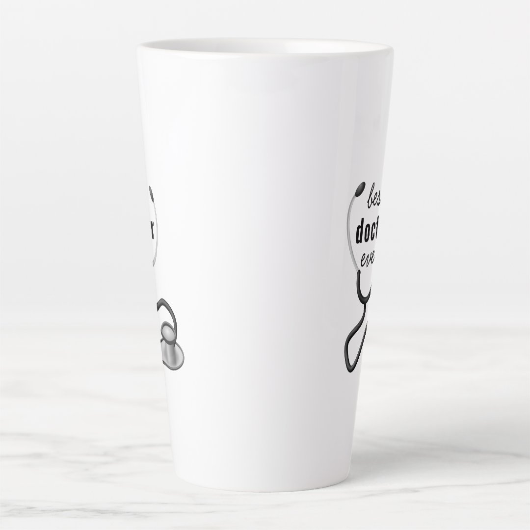 Doctor Quote And Stethoscope Printed Coffee Mug