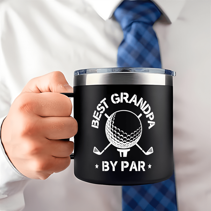 [Insulated Stainless Steel Golf Mug] 14oz Double Wall Insulated Stainless Steel Golf Mug