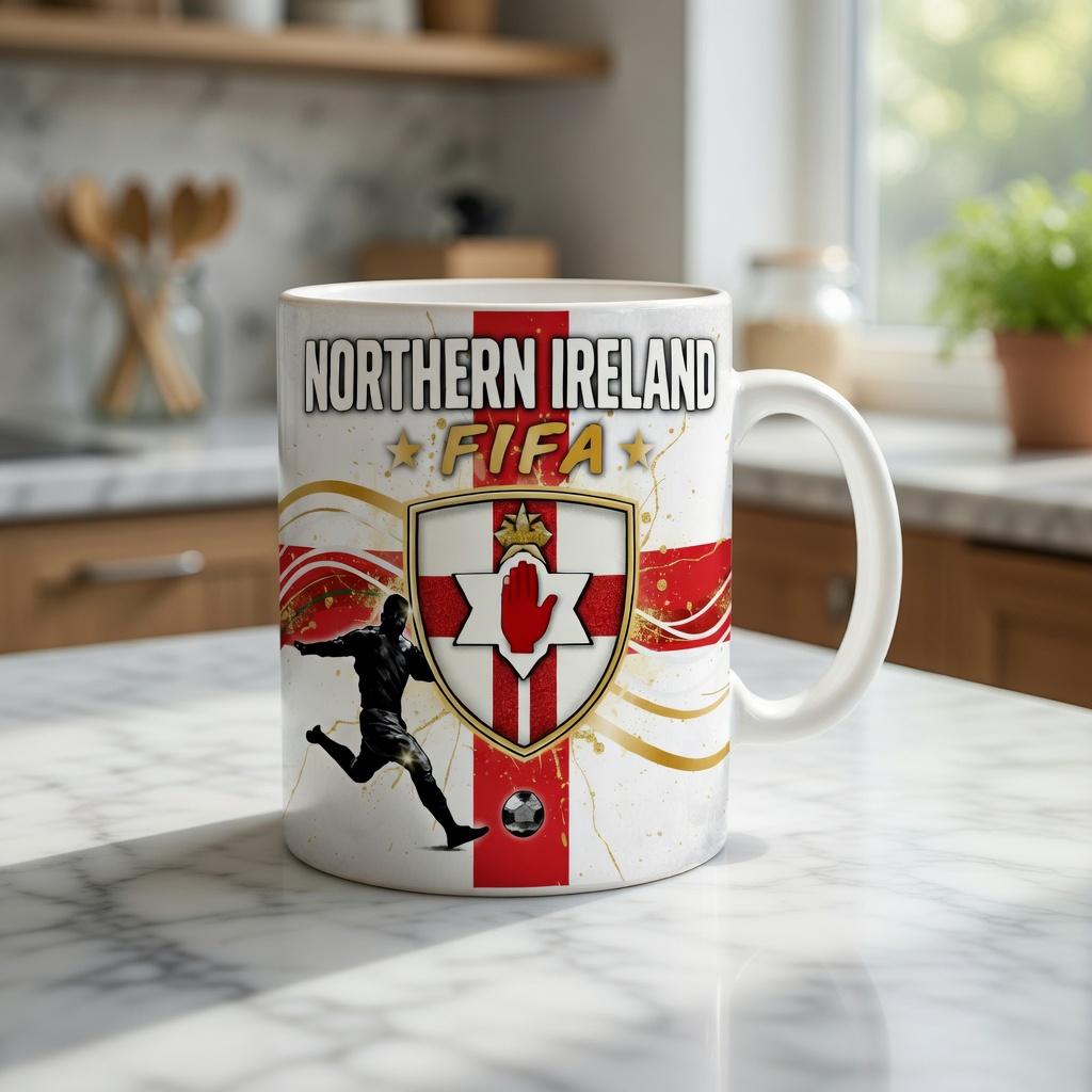 FIFA 2026 Northern Ireland Football All Over Print Mug