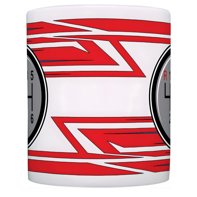 Piston Heartbeat Mechanic Printed Mug