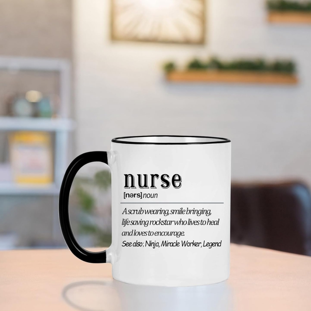 Nurse Gifts Mug, Nurse Noun Mug, Funny Miracle Worker Nurse Mug