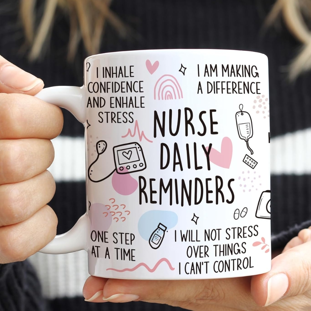Reminders Mug Gift for nurse women, Female nurses