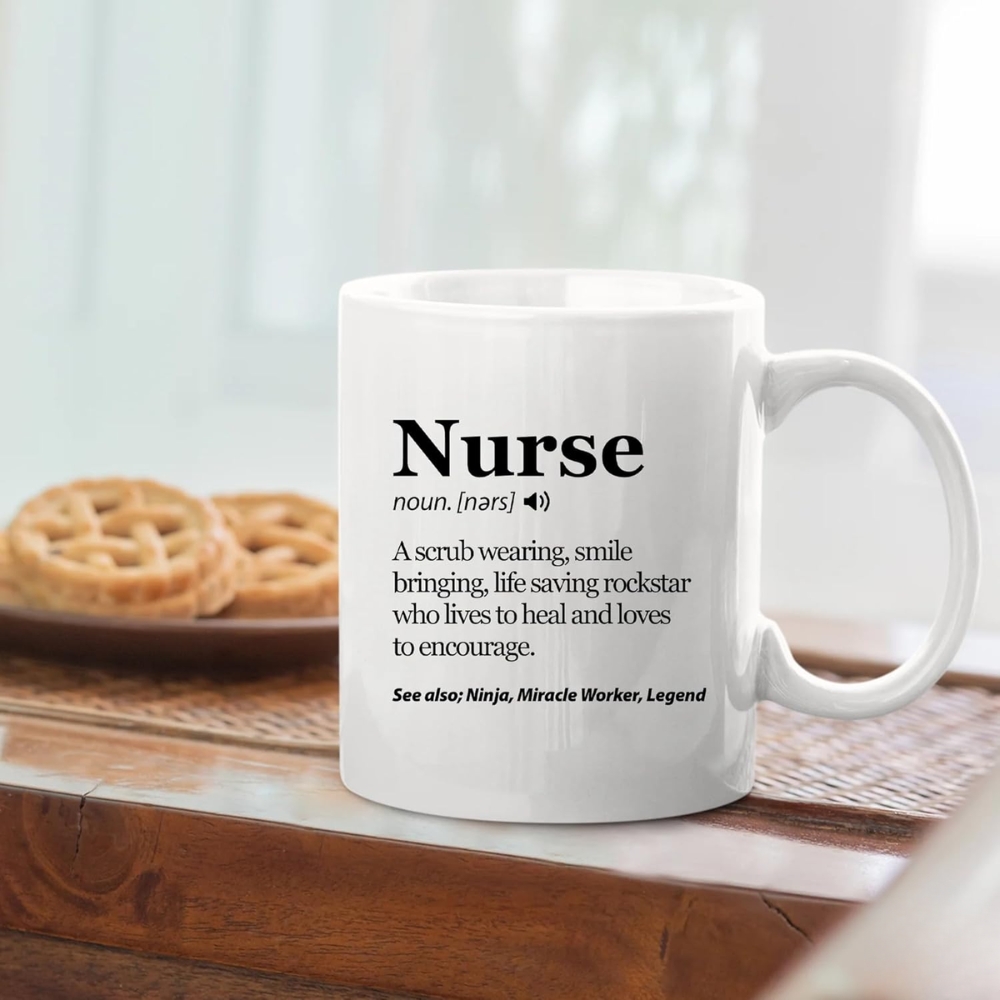 Nurse Mom Dad Husband Boyfriend Nursing Student Mug - Ceramic 11 oz