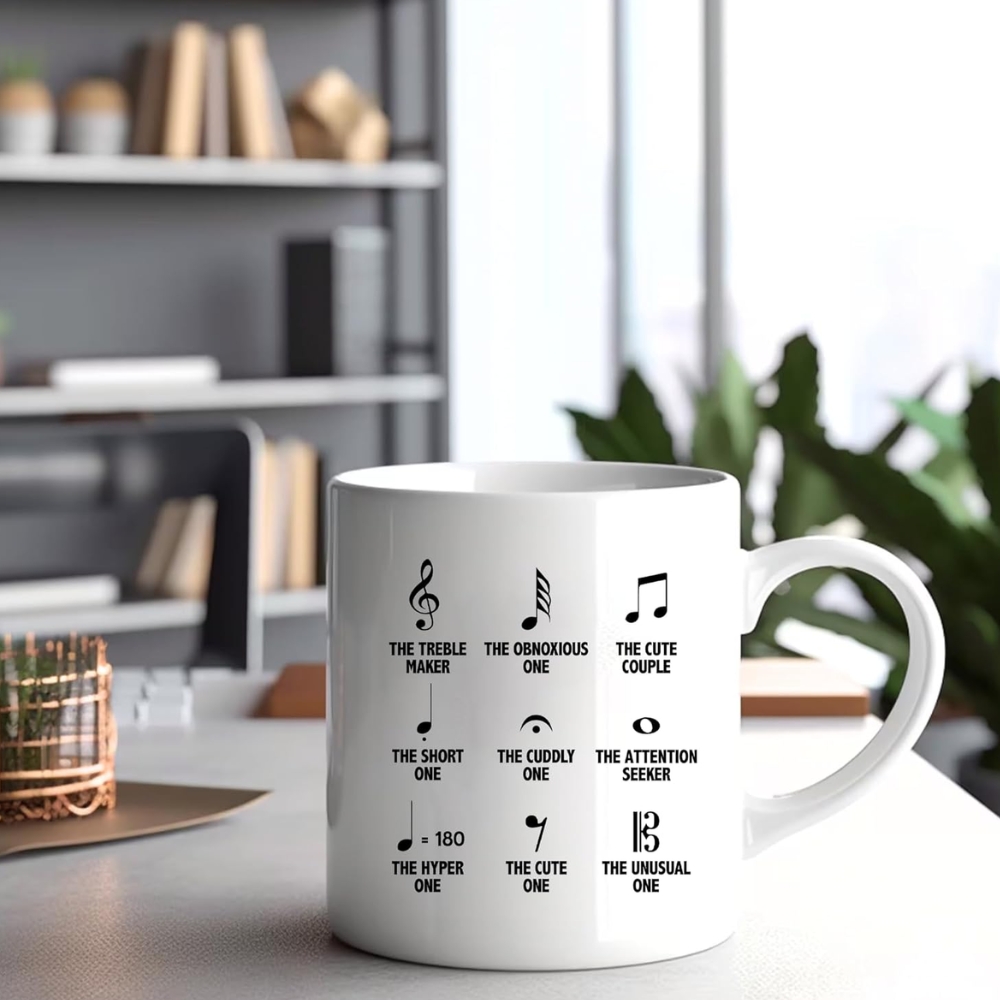 Musical Notes Symbol Definition Musicians Gifts Choir Director Member Pianist Music Teacher Student Piano