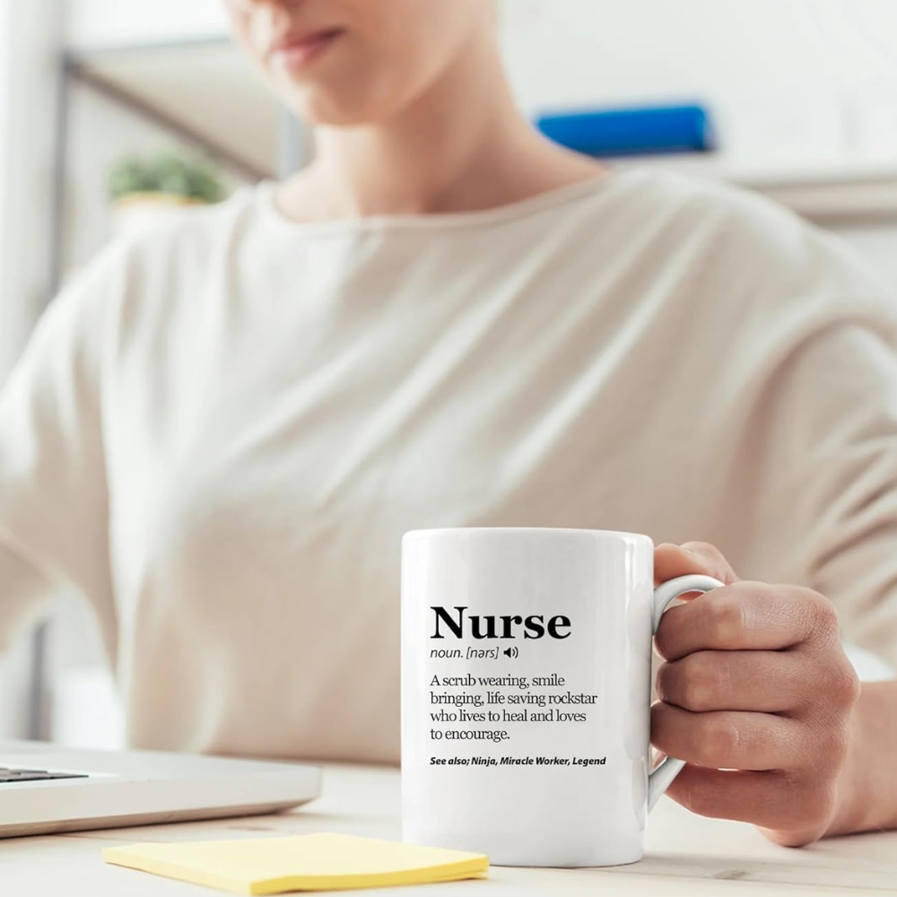 Nurse Mom Dad Husband Boyfriend Nursing Student Mug - Ceramic 11 oz
