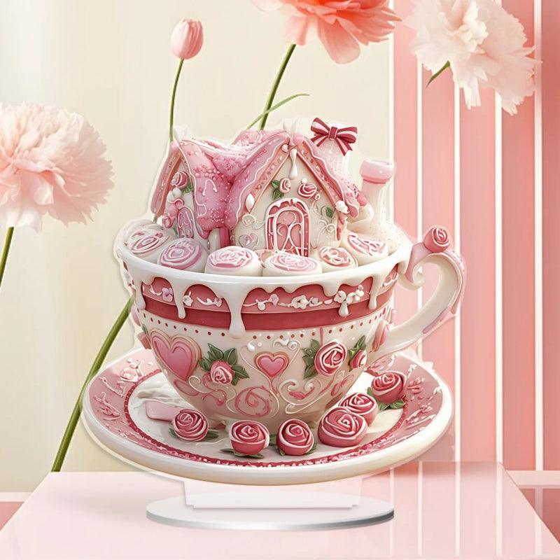 Teacup Village Decor Display-Mineral Mug