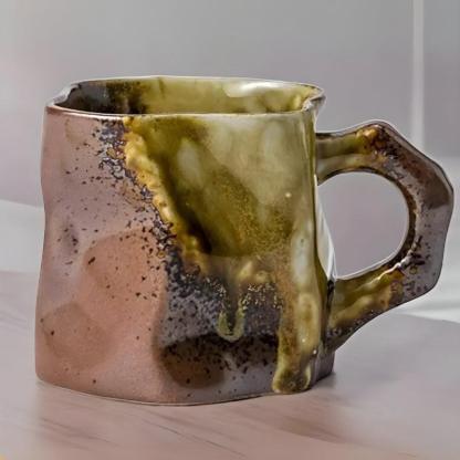 Mineral Inspired Decorative Ceramic Mug-Mineral Mug