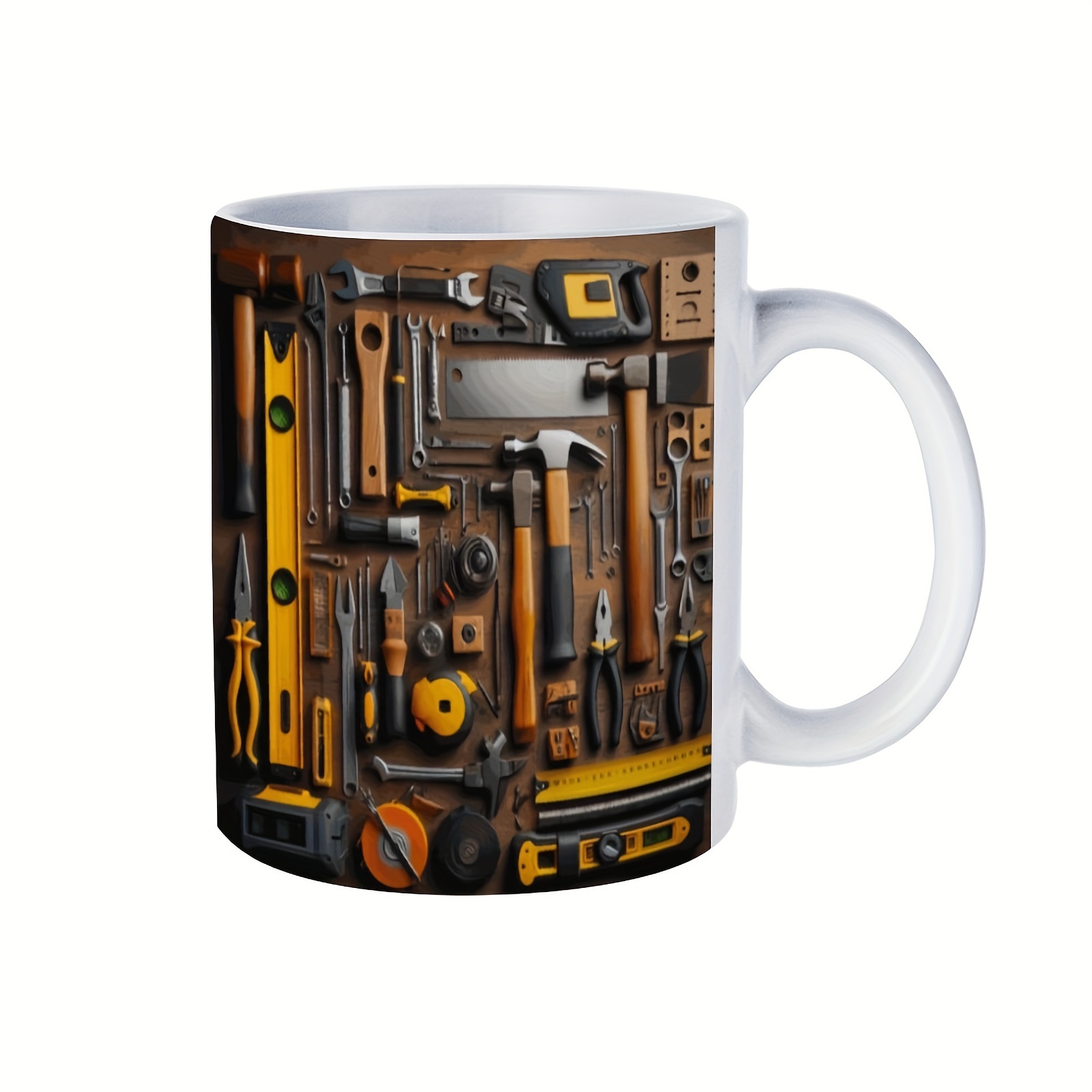 This 11 Ounce Ceramic Tool 3D Printed Coffee Mug Is an Insulated