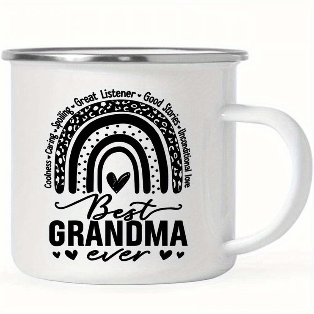 Grandma'S Enamel Mug 