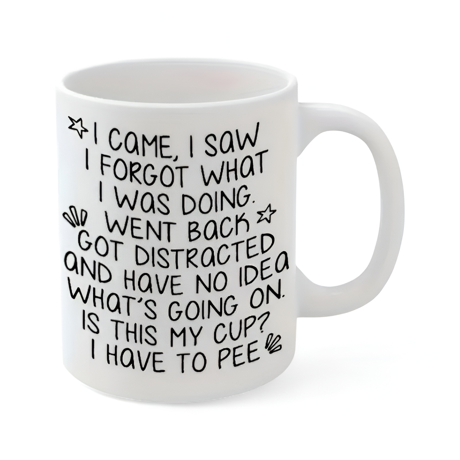 Funny Quote Ceramic Coffee Mug For Home Use