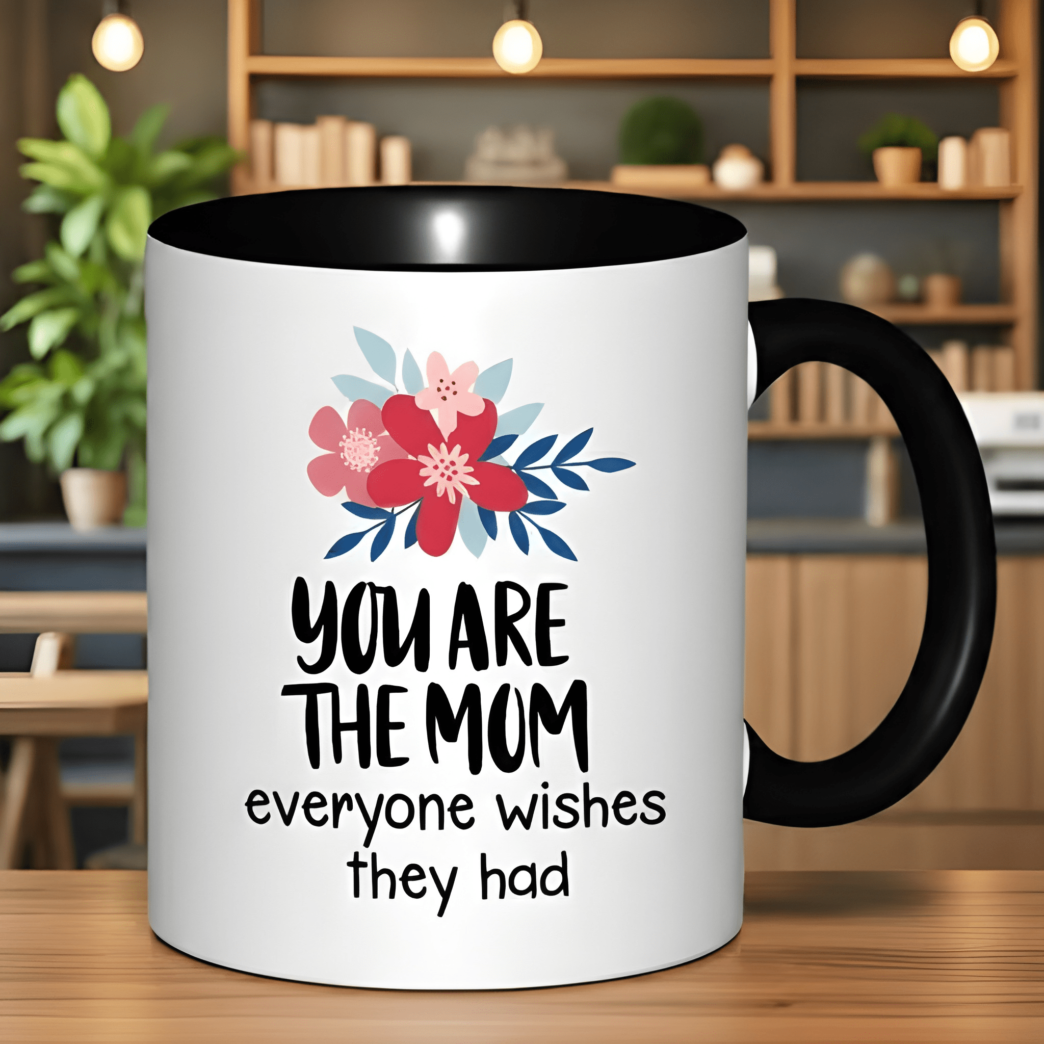 Ceramic Coffee Mug With Floral You Are The Mum Design Mothers Day Gift