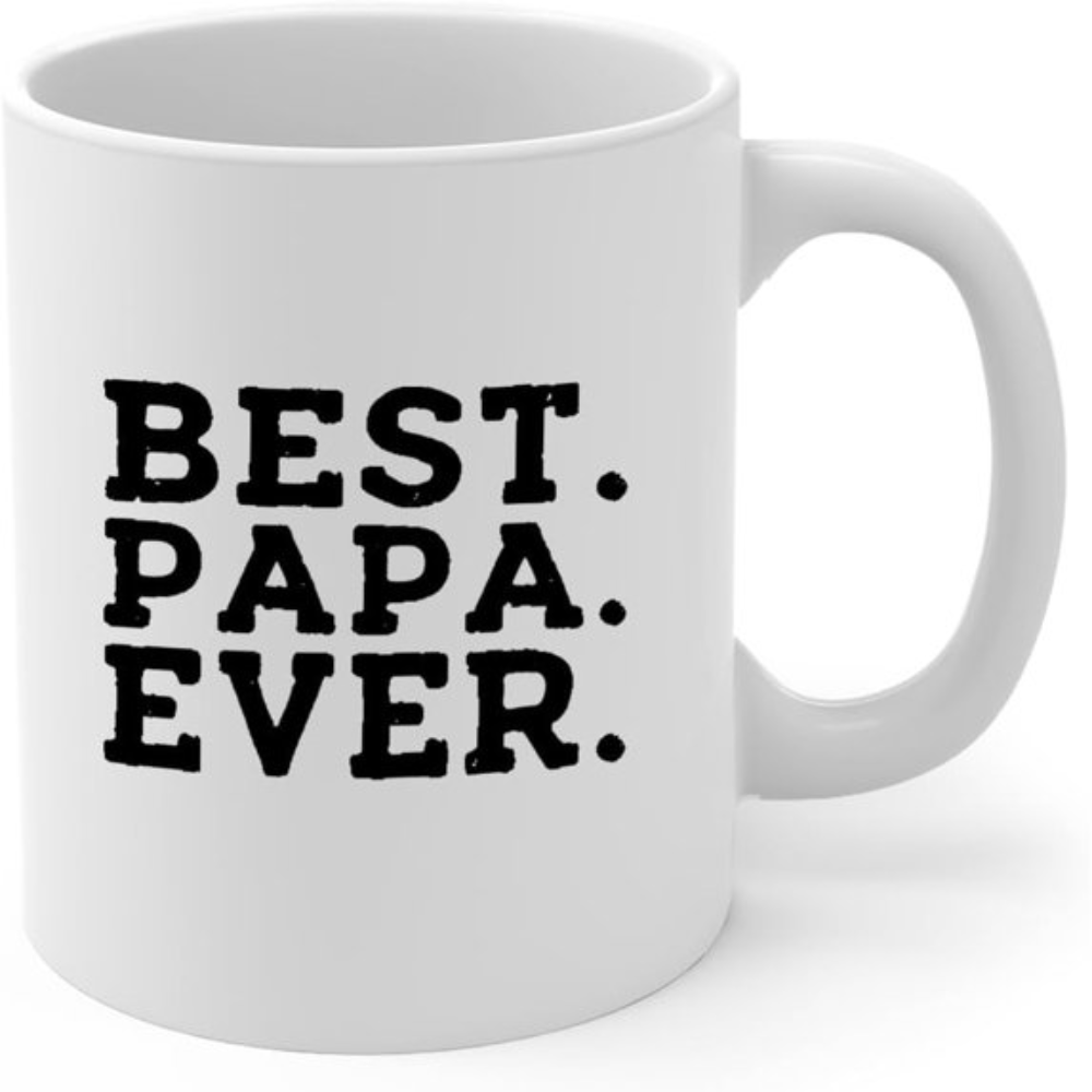 Best Dad in the Mug, 11 oz, Funny Space Father’s Day Gift, Cool Coffee Cup for Dad from Kids,Unique Fathers Day Present Idea for Daddy Husband Men Him