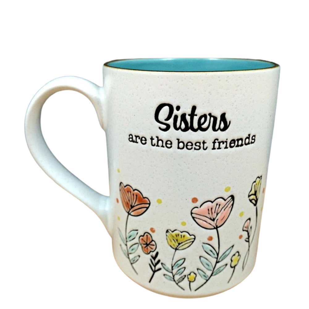 Sisters Are Best Friends Coffee Mug 16oz 473ml Ceramic 