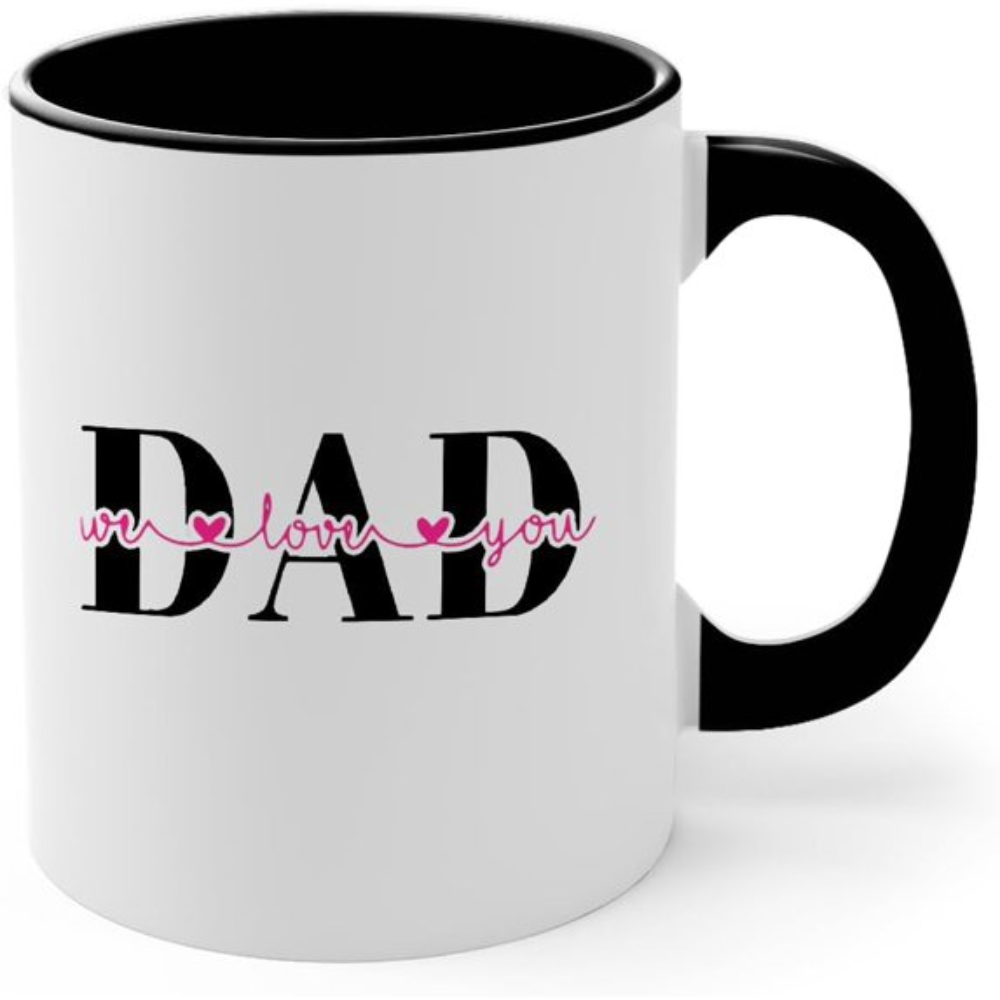 Dad Definition Coffee Mug, 11 oz Ceramic, Funny Father's Day Gift, Dads Birthday Gifts from Son, Gift for Grandpa, Men, Stainless Steel Funny Mug (Accent Mug#8)
