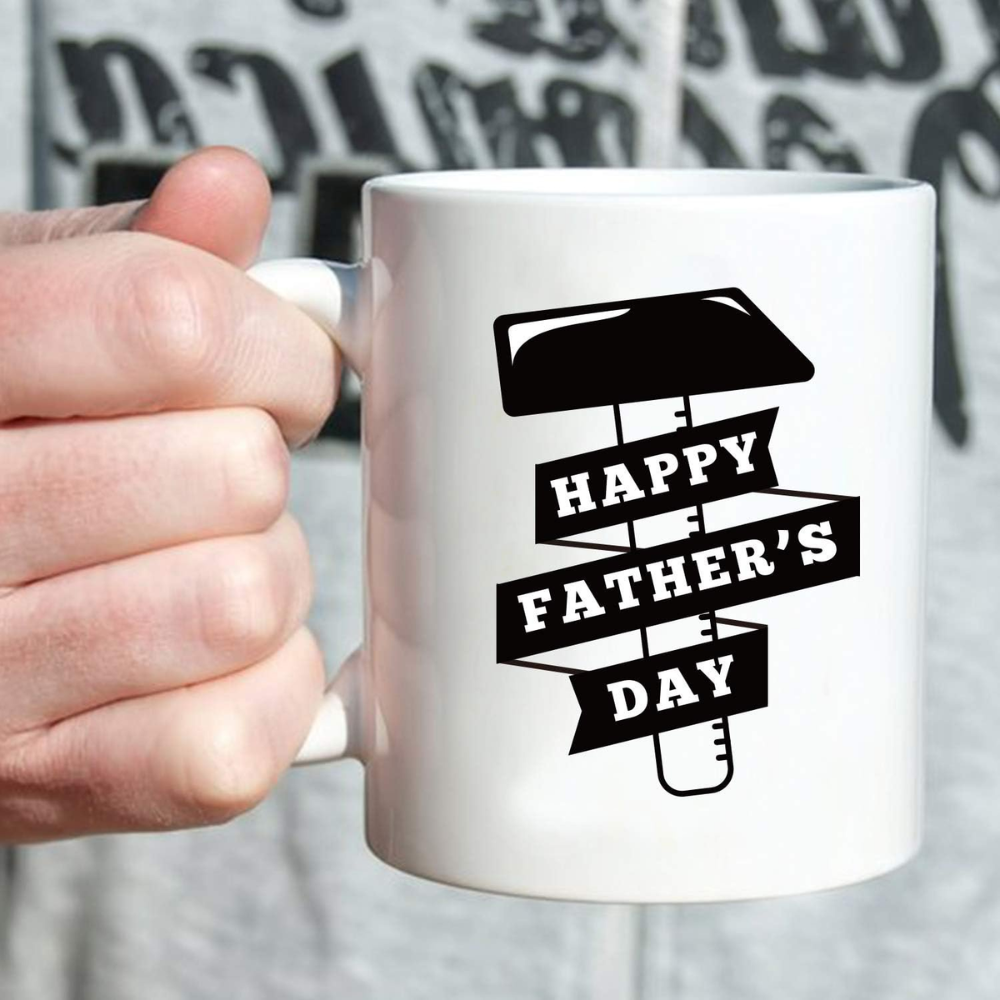 Ceramic Dad Mugs, Cute Coffee Mugs, Trendy and Humorous Ceramic Mugs, Dad''s Coffee Mug, Creative Tools Pattern, Novelty Coffee Mugs for a Heartwarming Brew Experience (Dad''s gift)