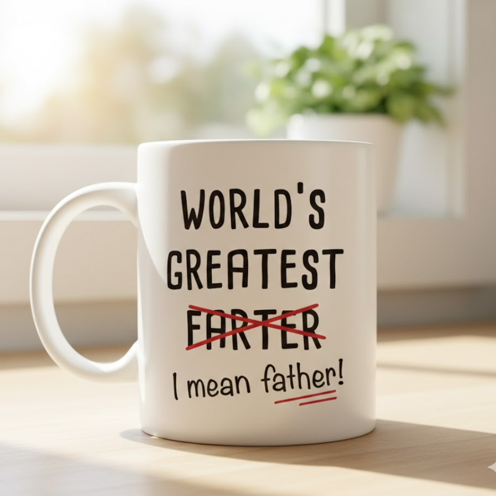 11 oz Ceramic Funny Best Dad Coffee Mug Novelty Drinkware