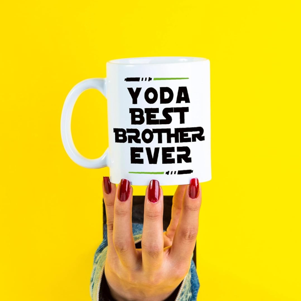 Yo da Best Brother Ever Printed Coffee Mug