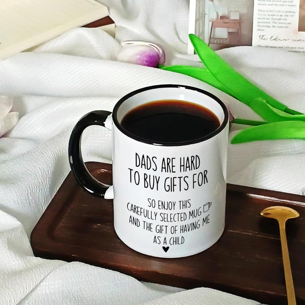 Ceramic Best Dad Ever Coffee Mug Gift Drinkware