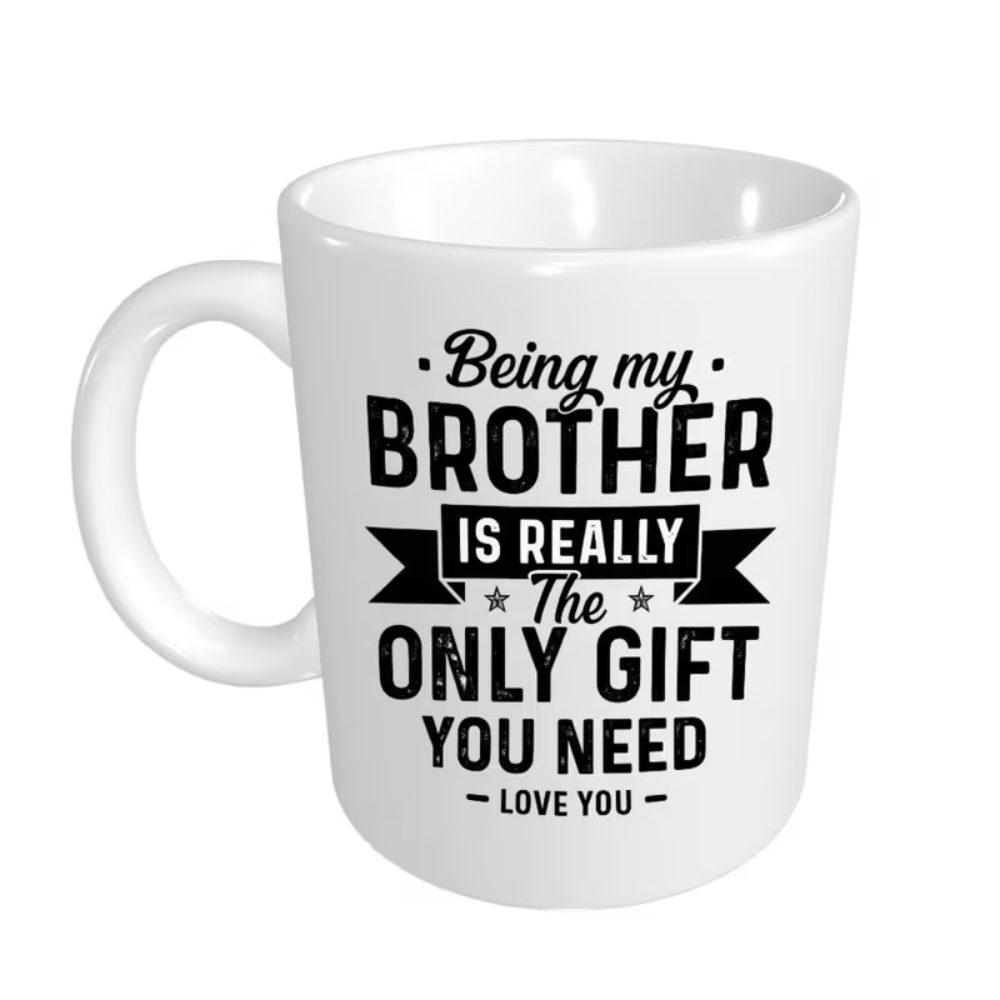 Coffee Mugs Designed for Brothers 