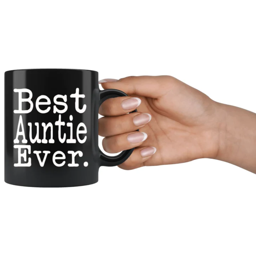 Best Auntie Ever Gift Unique Auntie Mug