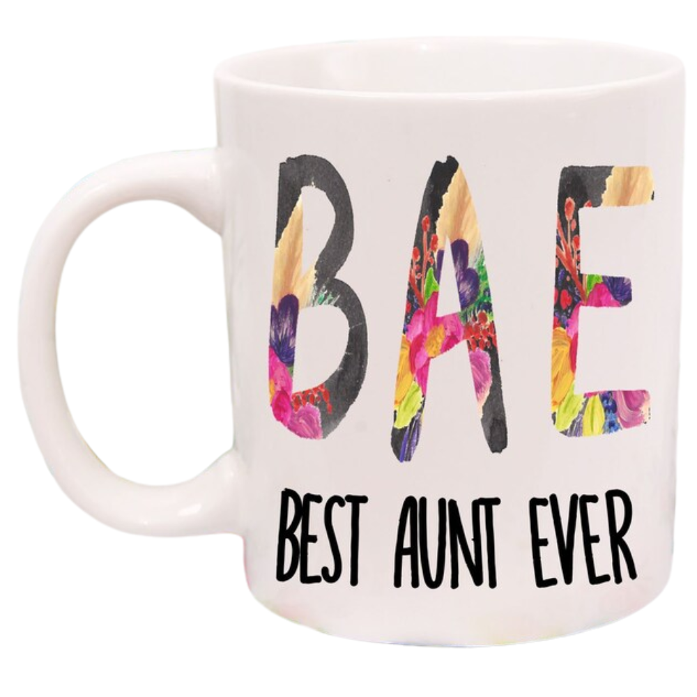 Bae Best Aunt Ever Mug, Bae Mug Best Aunt Ever Mug, Aunt Mug, Aunt Gift, Aunt Coffee Mug, Best Aunt, New Aunt, Christmas Gifts for Aunt
