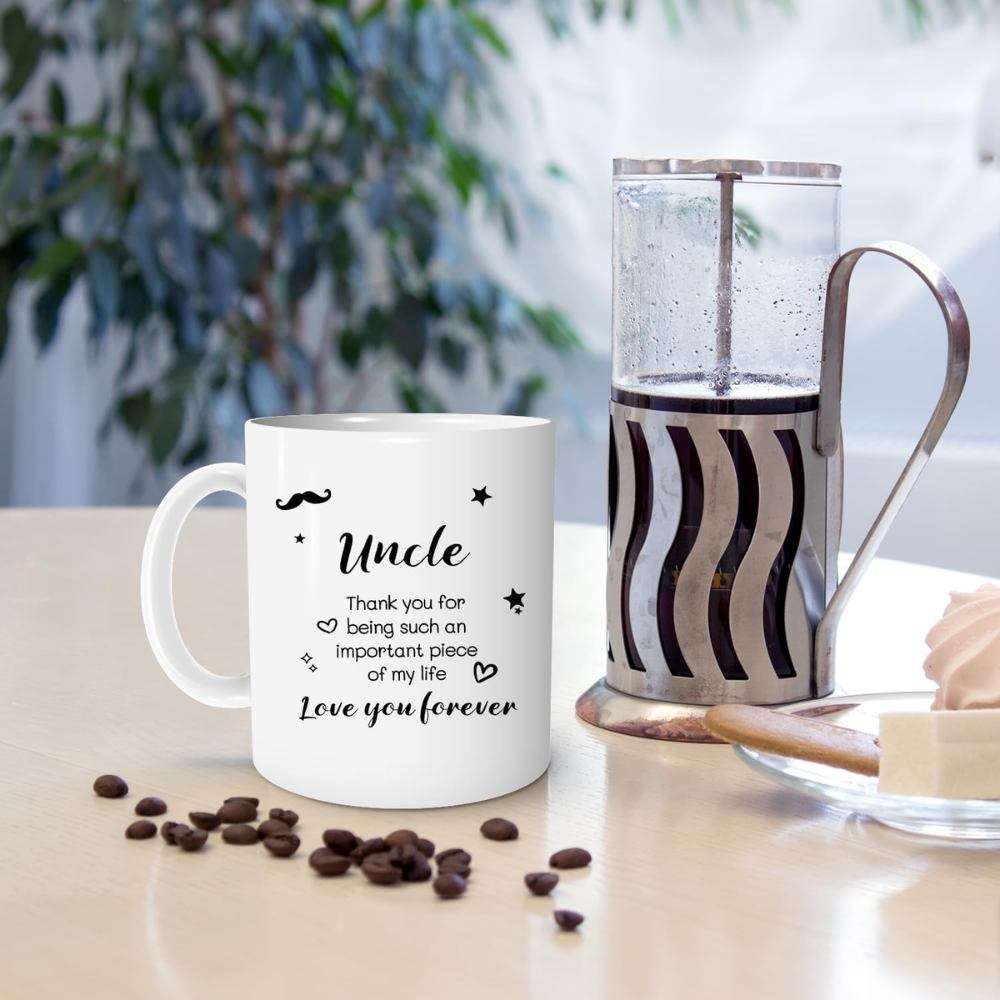 11 oz Ceramic Thank You Uncle Coffee Mug Gift Drinkware
