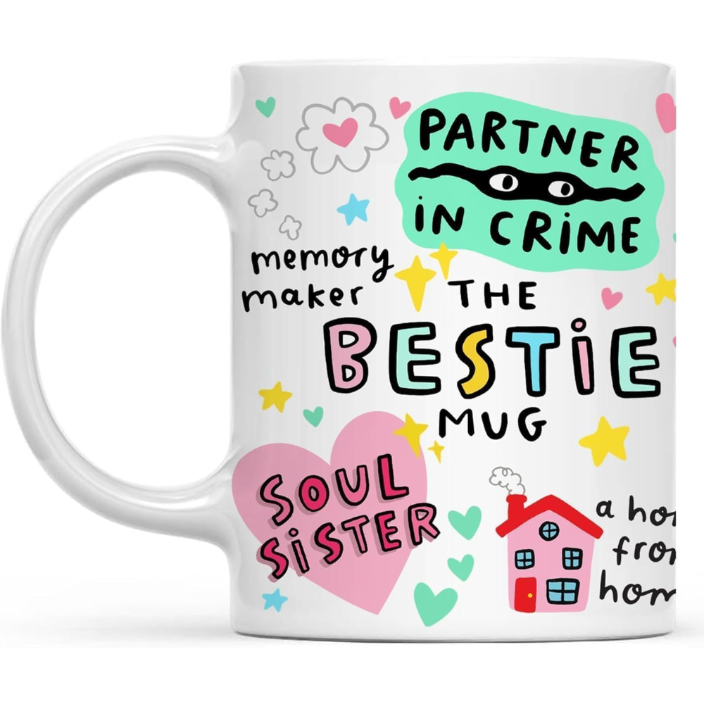 Gossby Bestie Coffee Mug - Best Friend Gift For Women