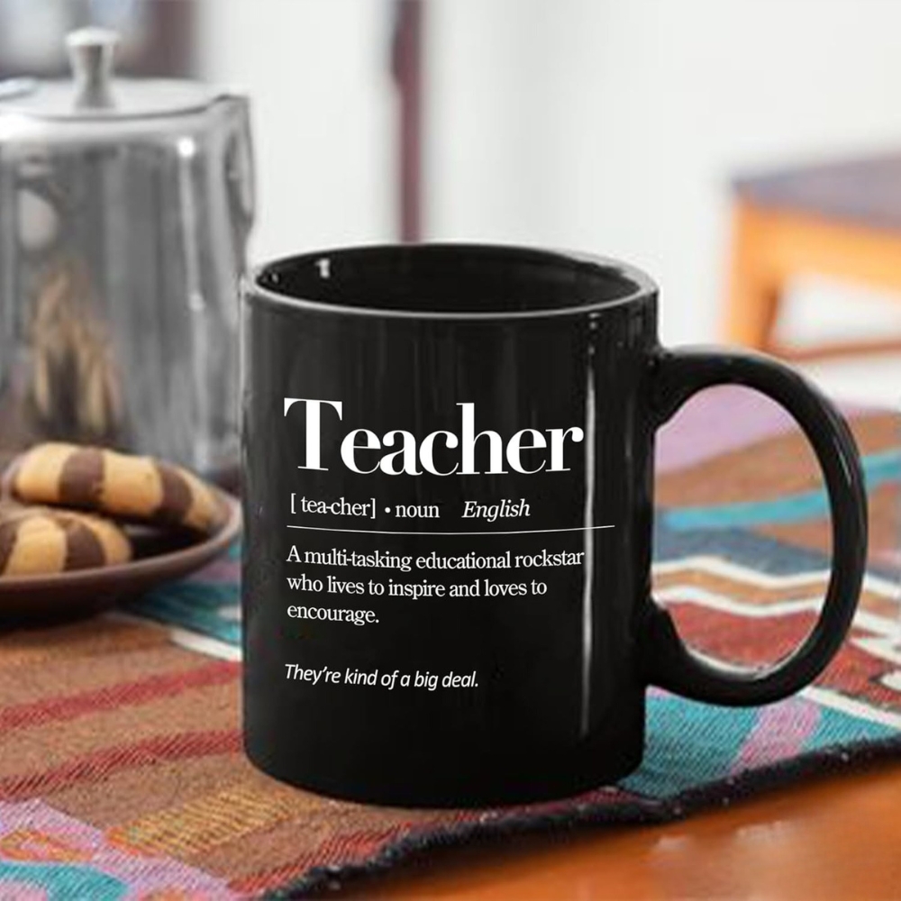Teacher Definition Mug Teacher Gifts Appreciation Gifts from Students