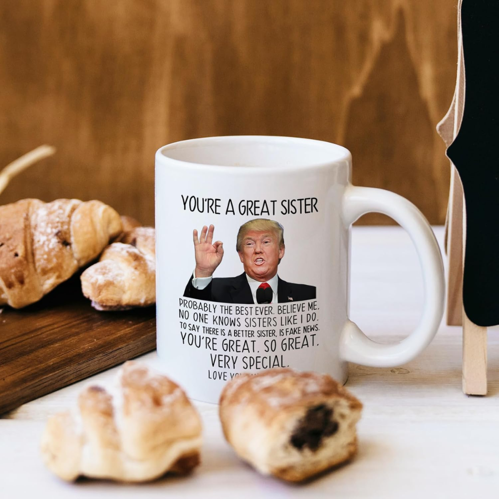 Aurahouse You're A Great Sister Mug, Funny Sister Gifts from Sister Brother, Sister Birthday Gifts, Christmas Gifts, Mothers Day Gifts for Sister-in-law, Soul Sister 11 Oz Cup