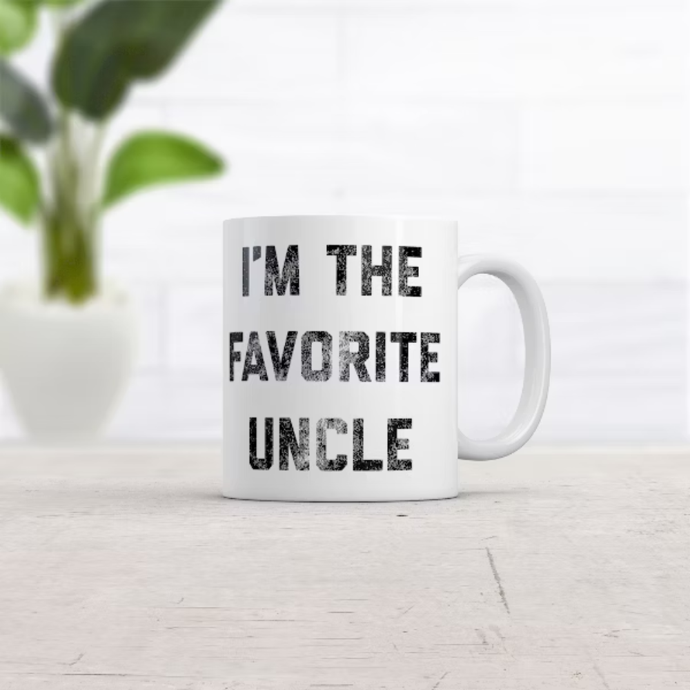 11 oz Ceramic Im the Favorite Uncle Coffee Mug Funny Drinkware
