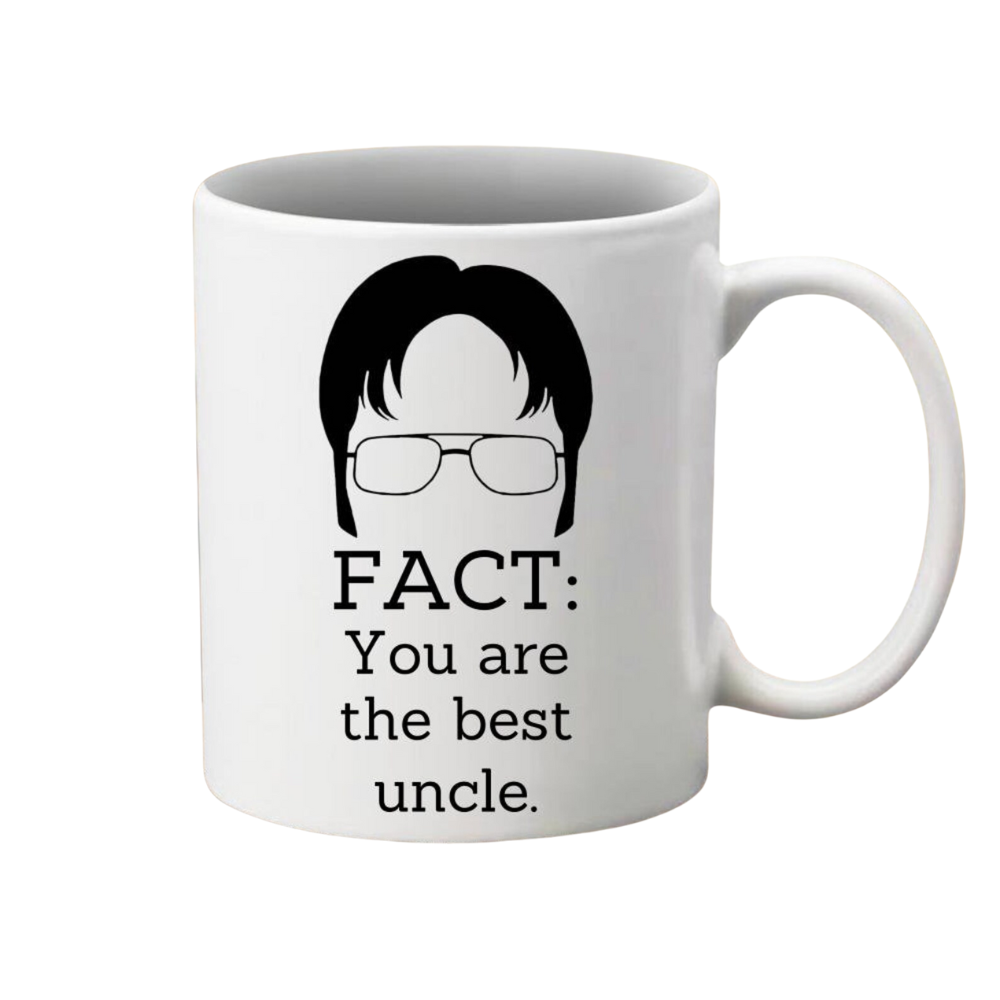 Ceramic Funny Uncle Facts Coffee Mug Novelty Drinkware