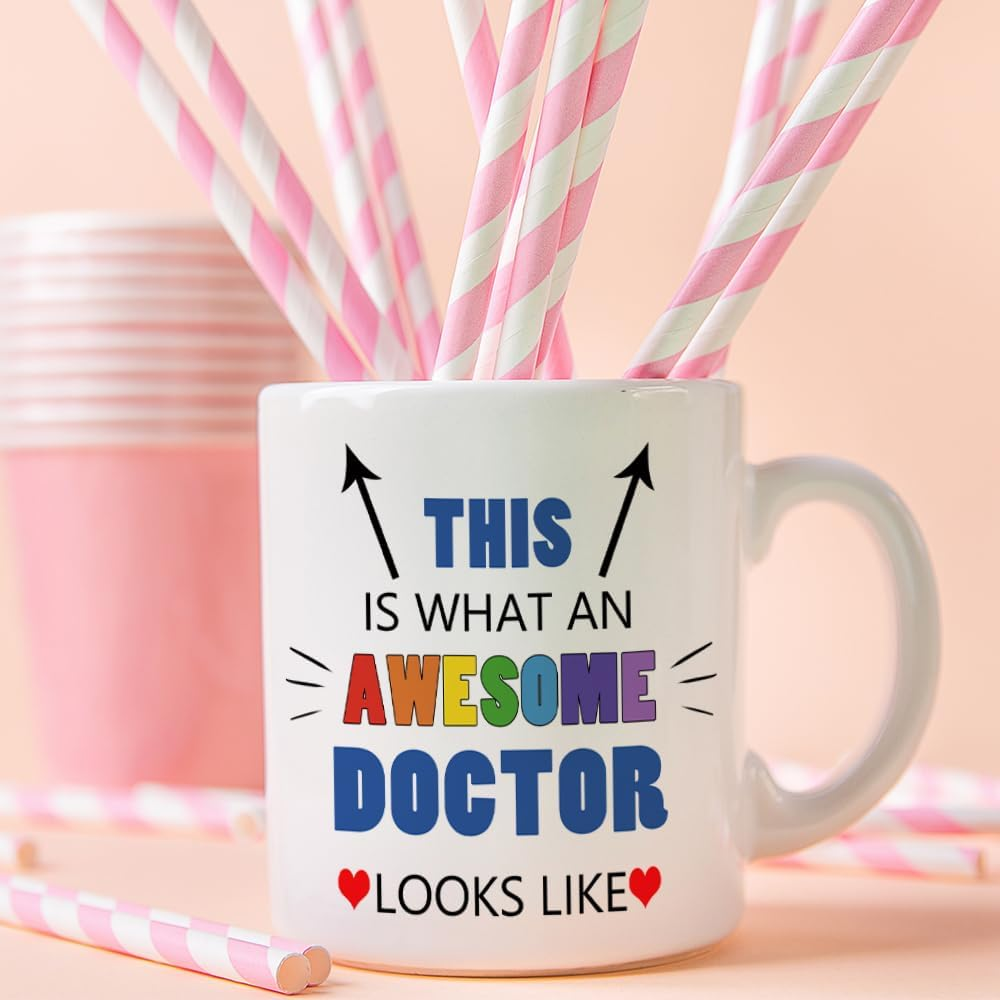 11 oz Ceramic Awesome Doctor Coffee Mug Appreciation Drinkware