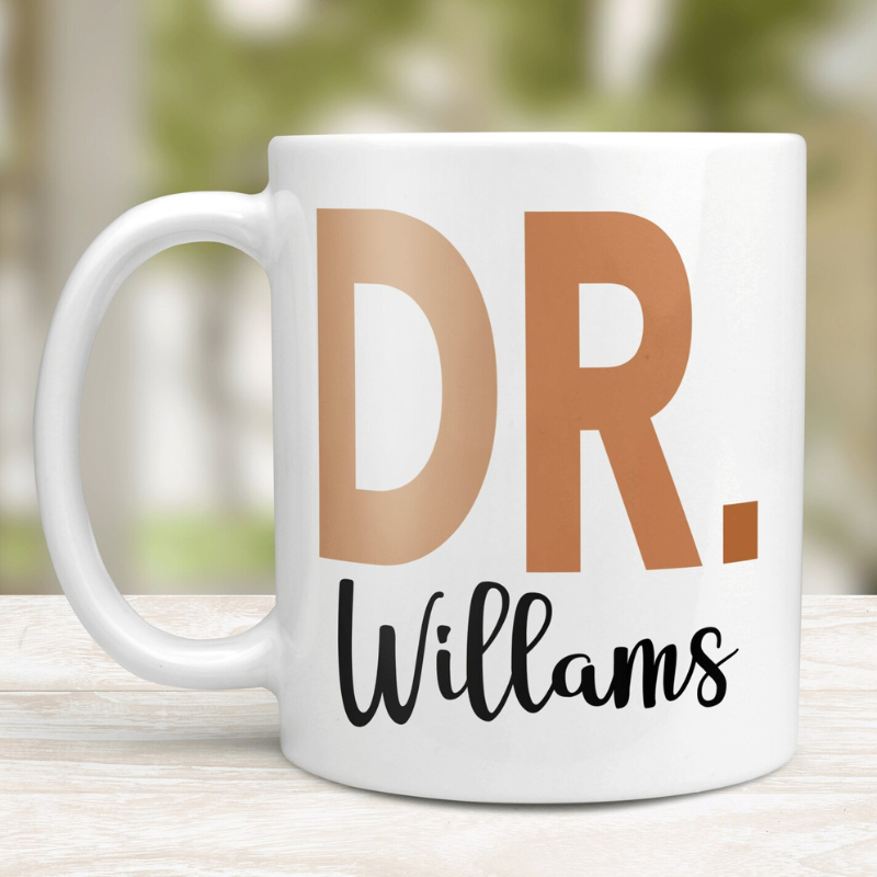 Doctor Gift Personalized Doctor Mug Doctor Gift For Women