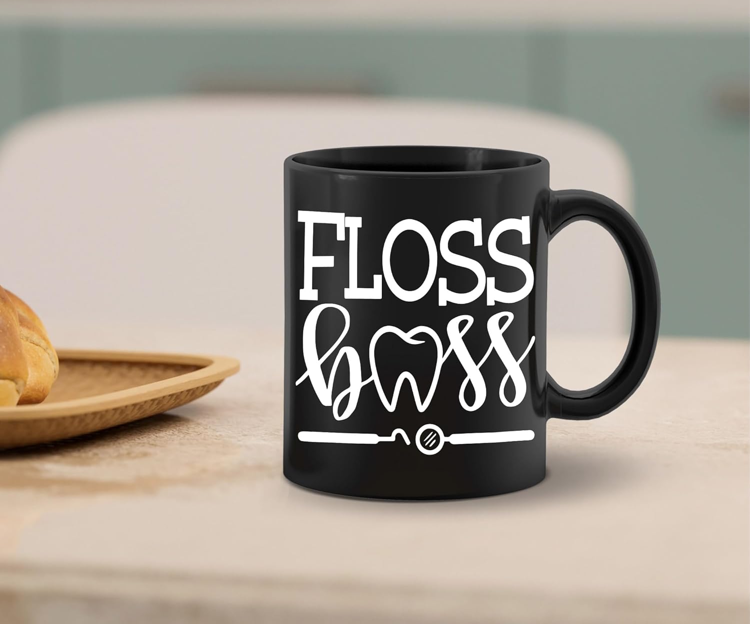 Funny Dental Hygienist Gift Floss Boss Coffee Mug Dentist and Assistant Appreciation Gift 11 Oz