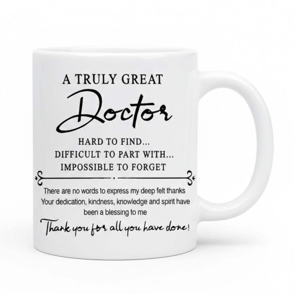 11 oz Ceramic Truly Great Doctor Appreciation Coffee Mug