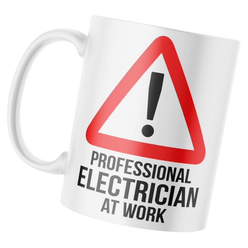 11oz Professional Electrician Mug Mens