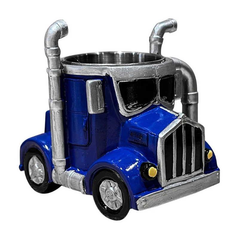Steadline Handcrafted Semi Truck Shaped Ceramic Coffee Mug 350ml Capacity