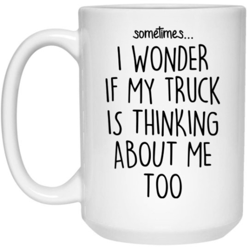 Truck Mug Gifts for Him Truck Guy Pick Up Truck Gift Mechanic Gifts