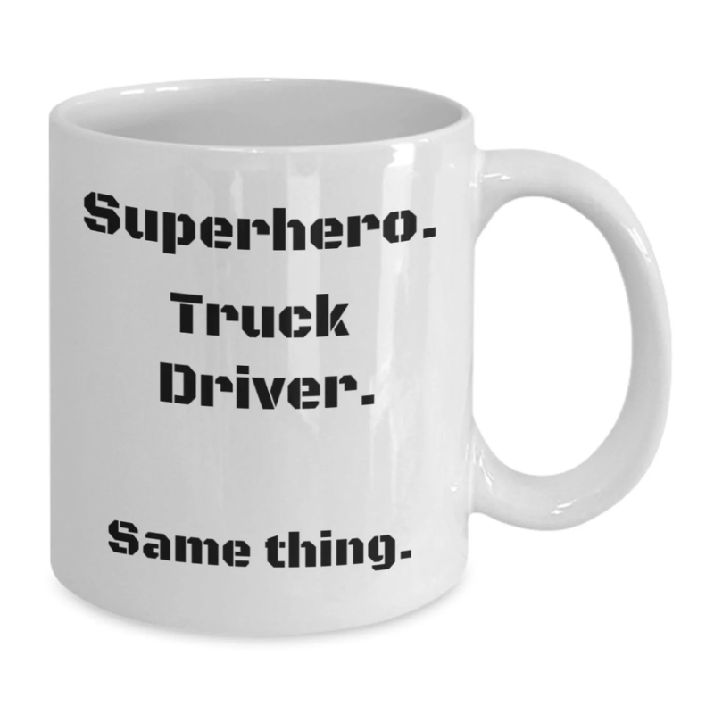 Truck Driver Coffee Mug Funny Gift Idea For Delivery Specialist Tshirt Travel Mug Insulated Tumbler