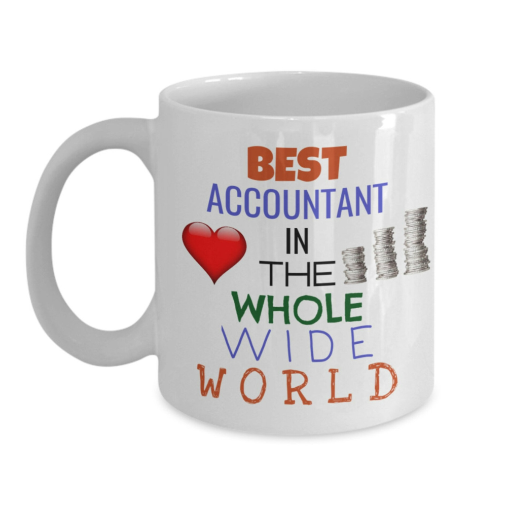 Personalized Best Accountant in the Whole Wide World Mug