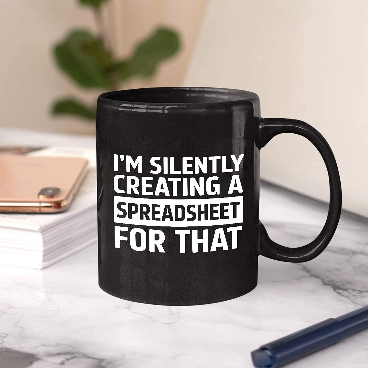 Spreadsheet Humor Accountant Gift Coffee Mug