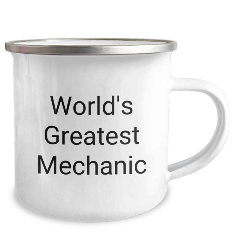 Funny Mechanic Gifts from Men for the World's Greatest Mechanic Camping Mug