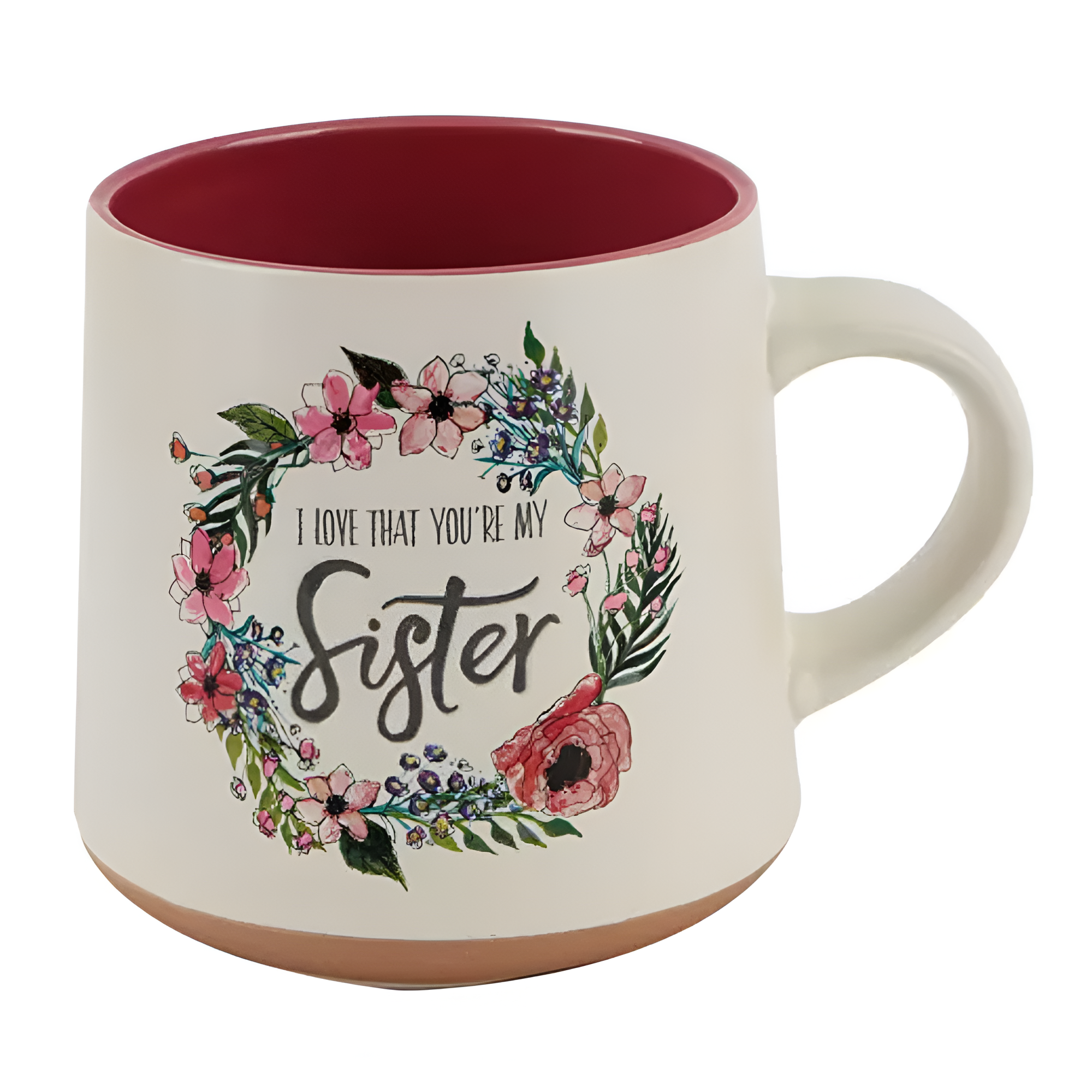 14 Oz Sister Quote Printed Coffee Mug  