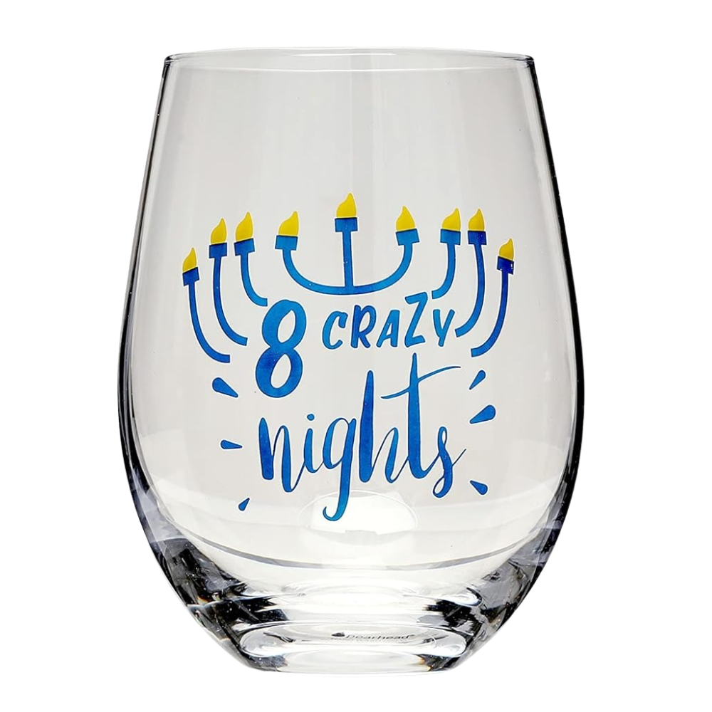 Stemless Cheer Wine Glass