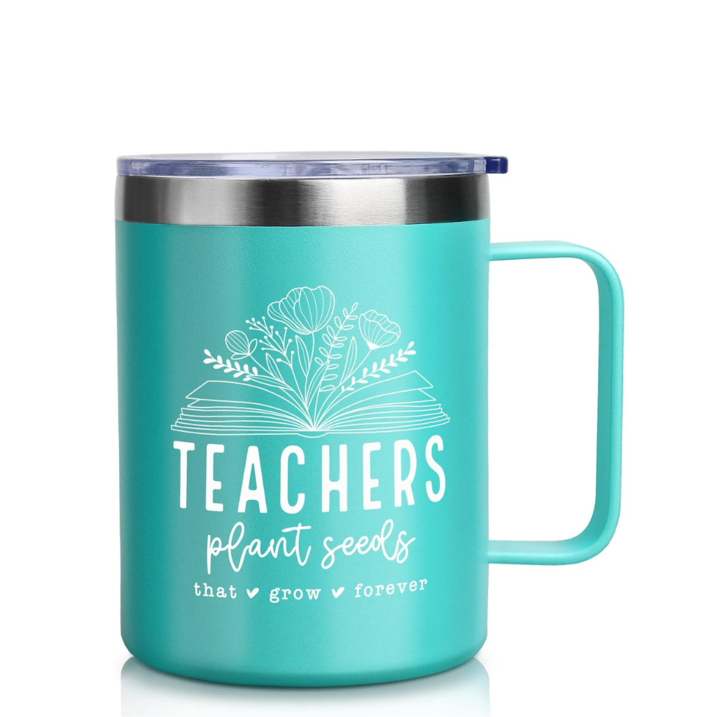 Teacher Seeds Quote Insulated Travel Mug