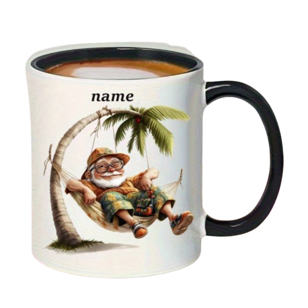 Personalized Coffee Mug With Grandpa Name And Fun Design